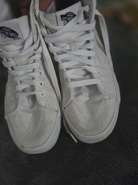 Vans Off The Wall White High-Top Sneakers